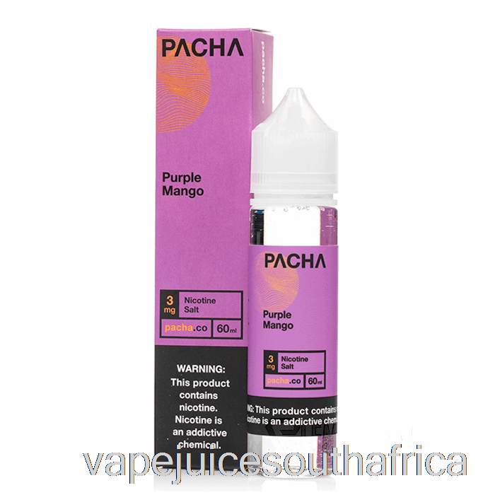 Vape Juice South Africa Purple Mango - Pacha - 60Ml 6Mg